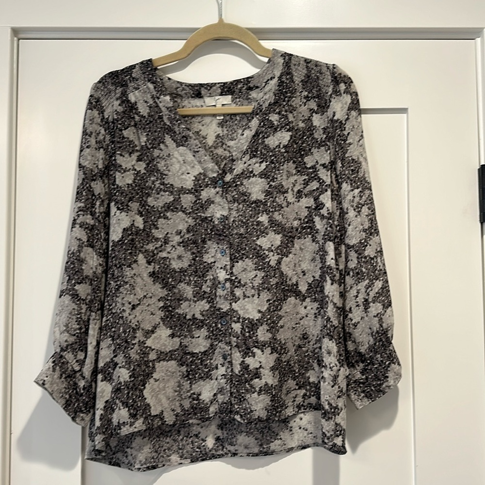 Joie sized small silk blouse